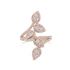 0.72ct 14k Rose Gold Diamond Lady's Ring