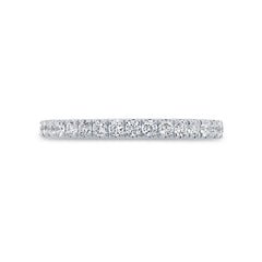 0.38ct 14k White Gold Diamond Lady's Band