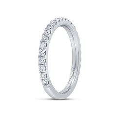 0.38ct 14k White Gold Diamond Lady's Band
