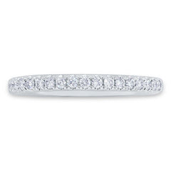0.25ct 18k White Gold Diamond Lady's Band Size 6