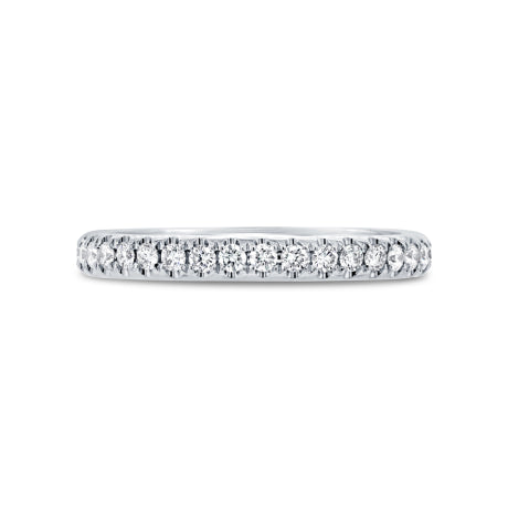 0.46ct 14k White Gold Diamond Lady's Band