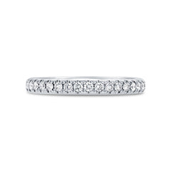 0.46ct 14k White Gold Diamond Lady's Band