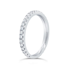 0.46ct 14k White Gold Diamond Lady's Band