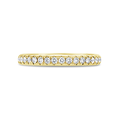0.46ct 14k Yellow Gold Diamond Lady's Band