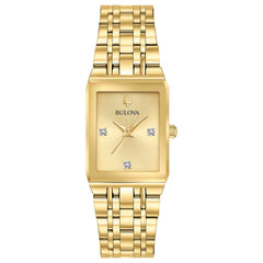 Bulova  Quadra Ladies Stainless Steel