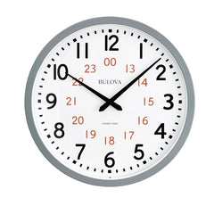 Bulova  Wall   Commercial Clock