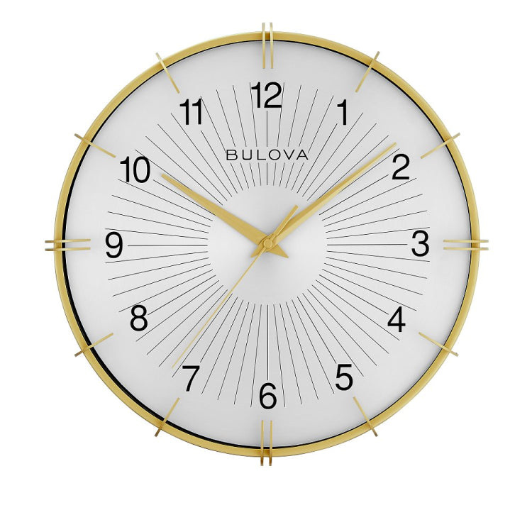 Bulova  Wall   Decorator Clock