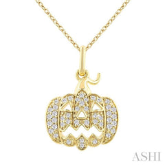 .15CTRDDM PETITE PUMPKIN PD YG 10K-S+CH*