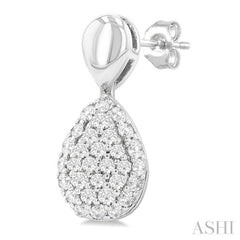 .33CTRDDM PR SHAPE MINI PAVE ER WG10K-S*