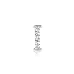 Roman Numeral I Diamond Charm