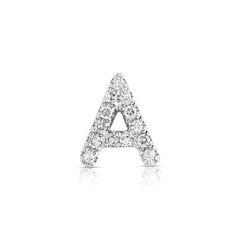 Letter A Diamond Charm
