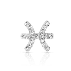 Star Sign Pisces Diamond Charm