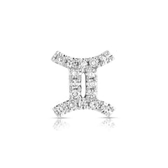 Star Sign Gemini Diamond Charm