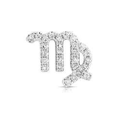 Star Sign Virgo Diamond Charm