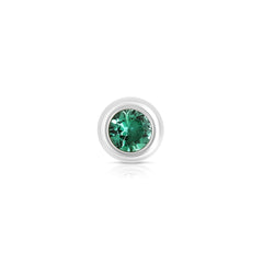May Birth Stone Emerald Charm