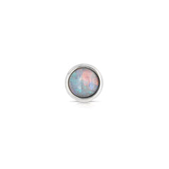 October Birth Stone Opal Charm