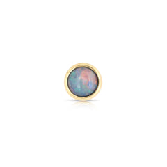 October Birth Stone Opal Charm