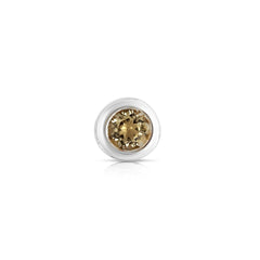 November Birth Stone Citrine Charm