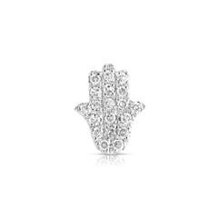 Protection Hamsa Diamond Charm