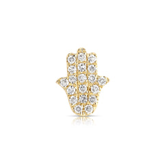 Protection Hamsa Diamond Charm