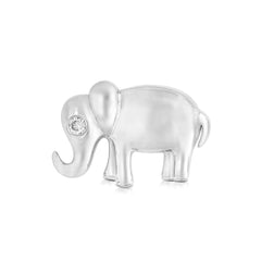 Loyal One Elephant Diamond Charm