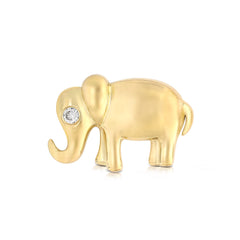 Loyal One Elephant Diamond Charm