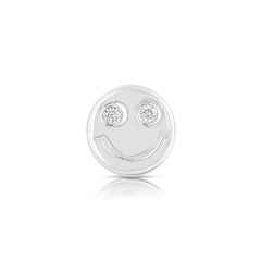 All Smiles Happy Face Diamond Charm