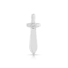 Warrior Sword Diamond Charm