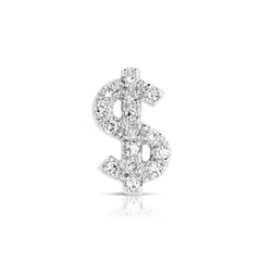 Miss Independent Dollar Sign Diamond Charm