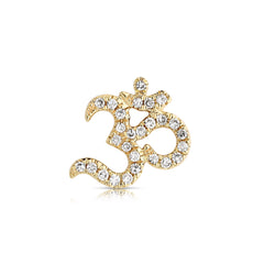 Inner Peace Ohm Diamond Charm