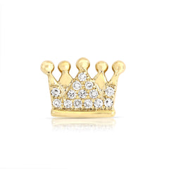 If The Crown Fits Crown Diamond Charm