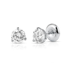 1/2 Ct Round Lab Grown Studs