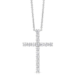 1 Ctw Colorless Flawless Diamond Cross Pendant