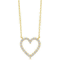 1/4 Ctw Colorless Flawless Diamond Heart Pendant