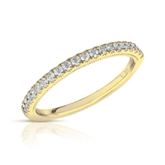 1/4 Ctw Colorless Flawless Diamond Wedding Band