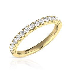 1/2 Ctw Colorless Flawless Diamond Wedding Band