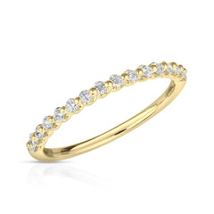 1/4 Ctw Colorless Flawless Diamond Wedding Band