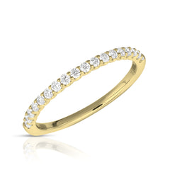 1/4 Ctw Colorless Flawless Diamond Wedding Band