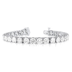 24 Ct Lab Grown Tennis Bracelet
