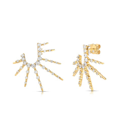 Bursting Diamonds Earrings