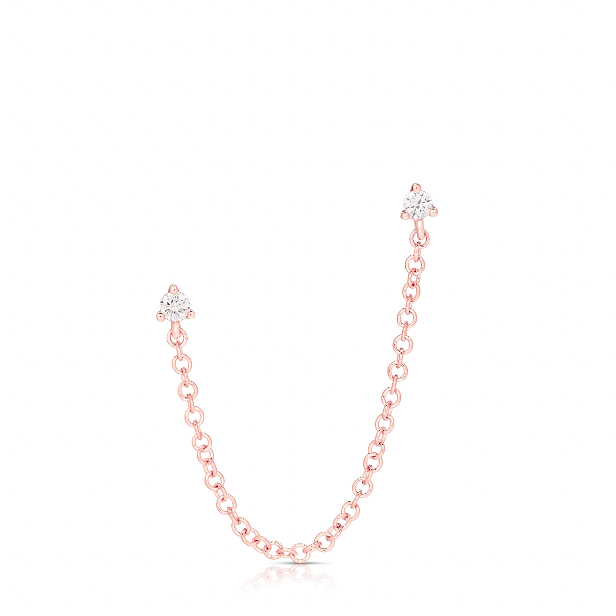 single-earring-double-piercing-chained-diamond-stud-ec4193