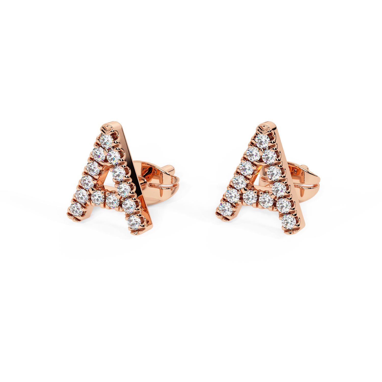 single-letter-a-diamond-stud-earring-ecst100a