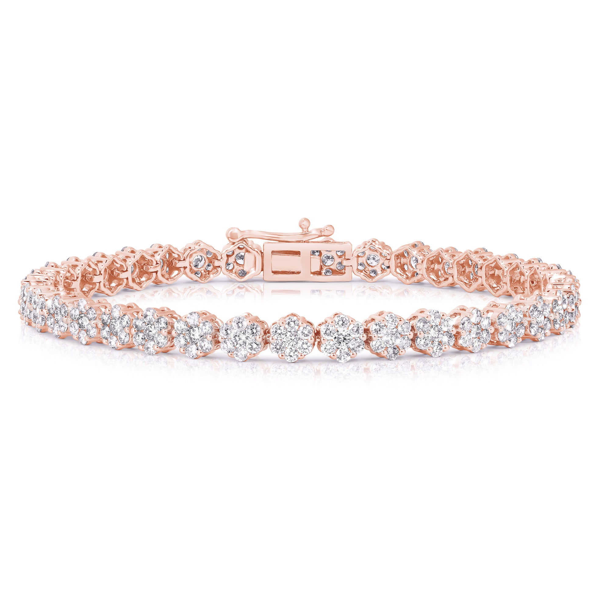 5-ctw-flower-cluster-diamond-tennis-bracelet-fcba-500