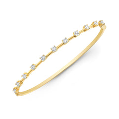 Forevermark Prong Set Diamond Bangle