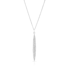 Pave Large Surf Board Pendant