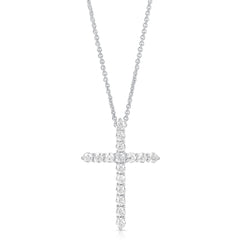 1 Ctw Diamond Cross Pendant