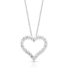 1 Ctw Diamond Heart Pendant