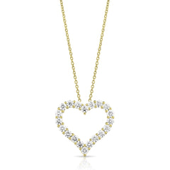 1/4 Ctw Diamond Heart Pendant