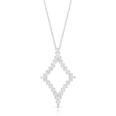 1 Ctw Diamond Shape Diamond Pendant