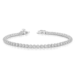 2 Ctw Buttercup Diamond Tennis Bracelet